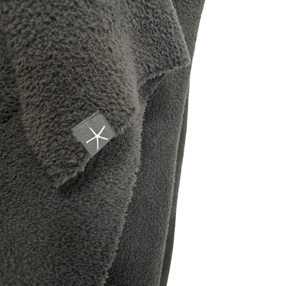 Barefoot Dreams Cozychic Womens Blanket Wrap One Size Carbon Gray - Picture 7 of 13